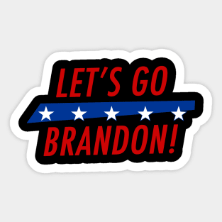 Let's Go Brandon, F*ck Biden Sticker